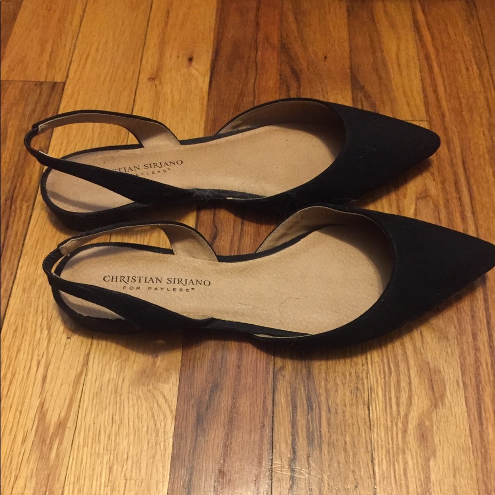 Pointed toe flats